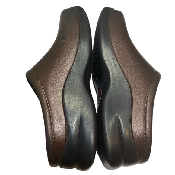 KLOGS Edge Footwear Chestnut Brown Clog SZ 7 - Picture 2 of 12